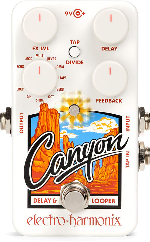 Electro Harmonix Canyon Delay And Looper Pedal image 1