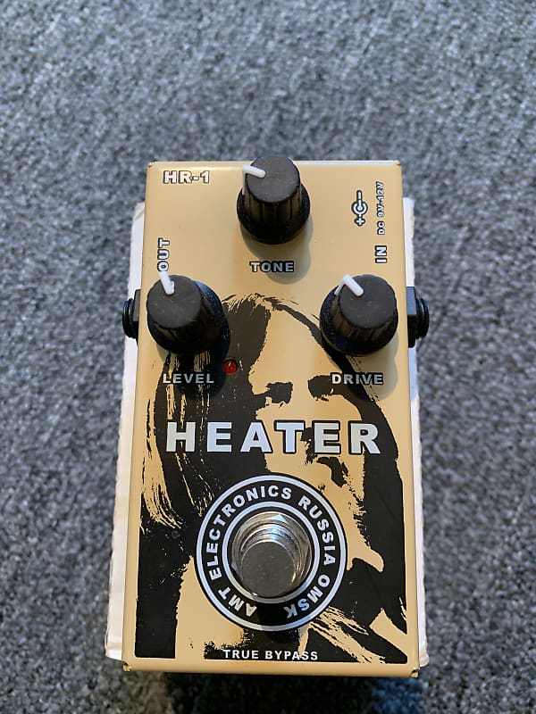 AMT Electronics HR-1 Heater Boost / Overdrive 2010s - Yellow image 1