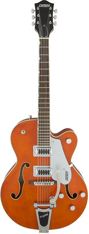 Gretsch G5420T Electromatic Hollow Body Single-Cut Electric Guitar with Bigsby in Orange Stain image 1