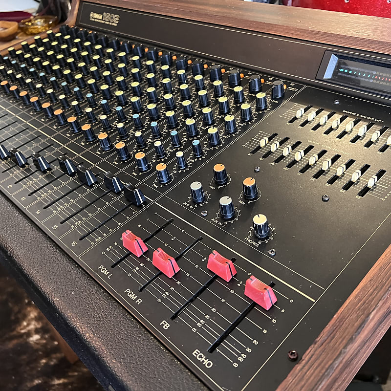 1979 Yamaha MQ1602 MQ 1602 PM 1202 Analog Recording Console