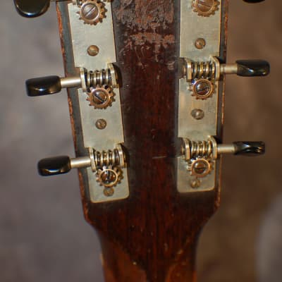 Video Demo 1935 Carson J Robison Cowboy Guitar Gibson Made for Wards L-OO Pro Setup Soft Case image 9