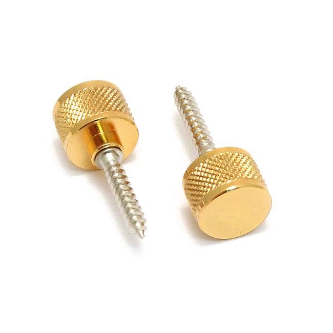 Gretsch Strap Buttons With Mounting Hardware Gold 9221029000 image 1