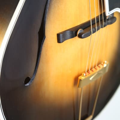 Rizzo Guitars L5 2020 Vintage Sunburst image 3
