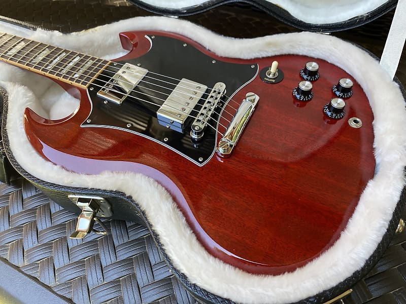 ギター 2009 GIBSON SG Standard Heritage Cherry 2008 Gibson '61 SG Reissue in Heritage Cherry (Pre-owned