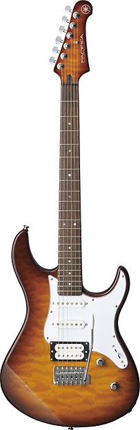 Amazon.com: Yamaha PAC212VQM TBS Electric Guitar - Quilted Maple Body and  Headstock - Tobacco Sunburst : Musical Instruments