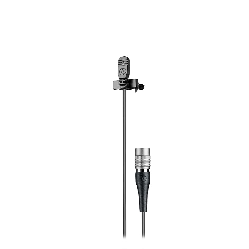 Audio-Technica MT830CW Omni-Directional Lavalier Microphone 2010s - Black image 1