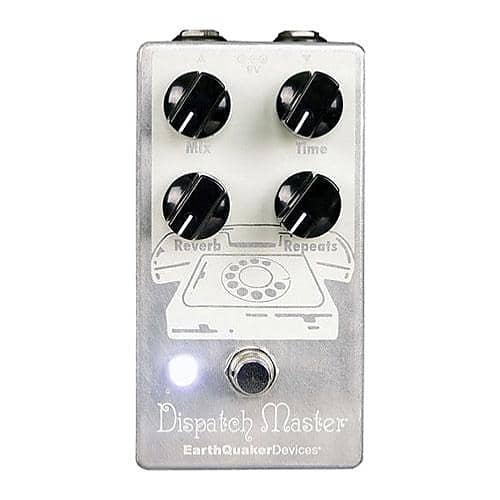 Earthquaker Devices dispatch master limited edition cream aluminium image 1
