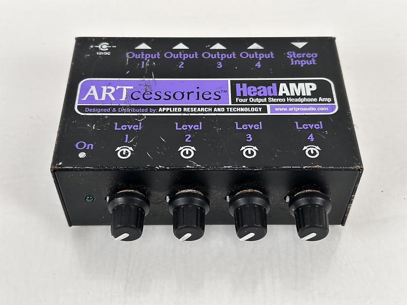 DTM・DAW ARTcessories HeadAmp 4 ART HeadAMP 4 – EIGHT OUTPUT STEREO HEADPHONE AMP
