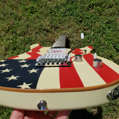 Peavey ST-LTD Limited Edition American Flag Electric Guitar (Parts Guitar) image 9