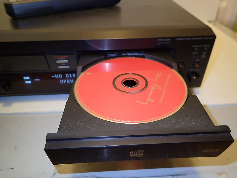 Sony RCDW10 Dual Deck CD/CDR Dubbing Recorder Compact Disc Reverb