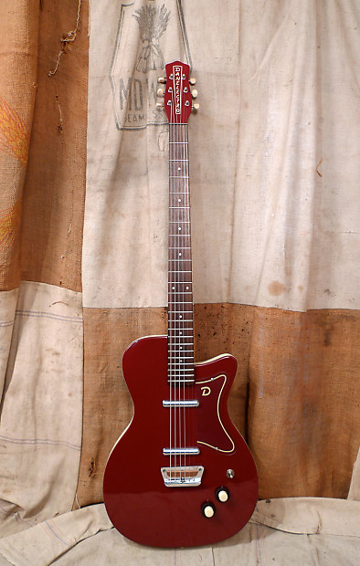 Danelectro Baritone Guitar Red Reverb Denmark