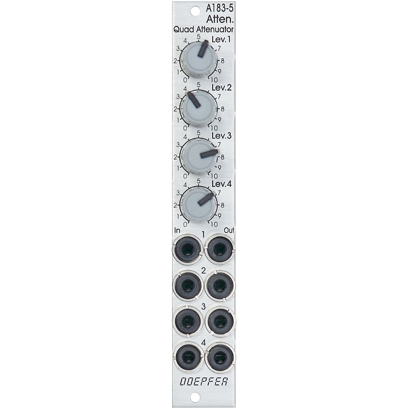 Doepfer A1835 Quad Attenuator Attenuator Modular Reverb