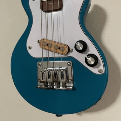 JLC Guitars SF 1/2 pint electric guitar 2023 - Gloss Lagoon image 1