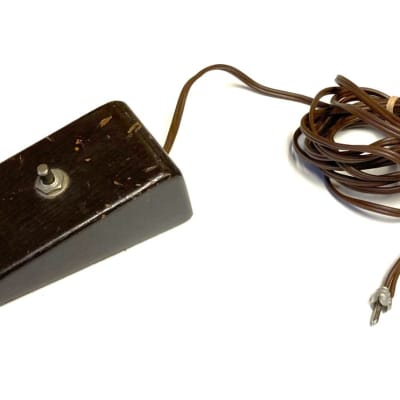 Fender Wood Footswitch Wedge door stop RCA for Tweed all | Reverb