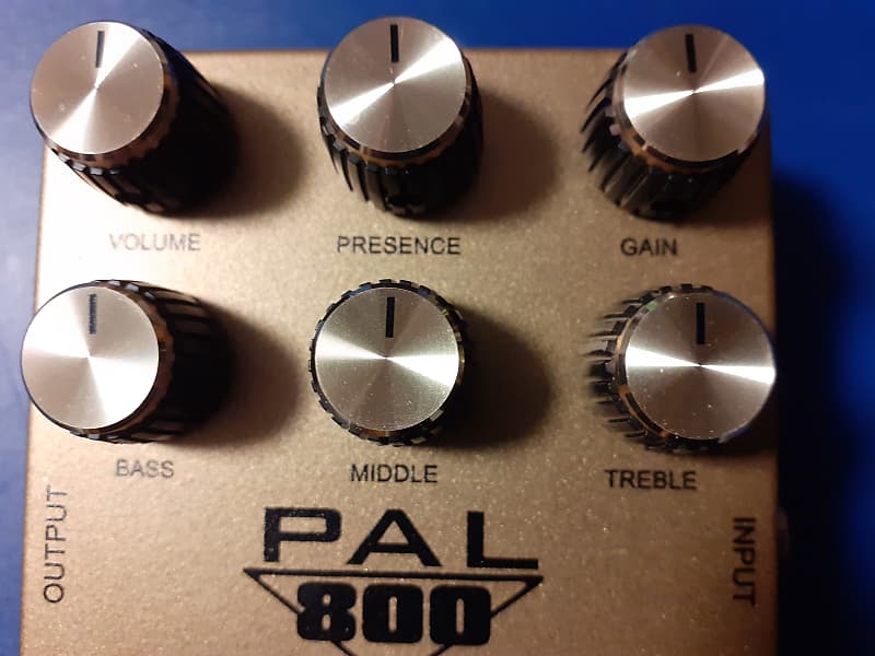 ギター Pedal FX PAL 800 PedalPalFX PAL 800 Gold Overdrive - YouTube
