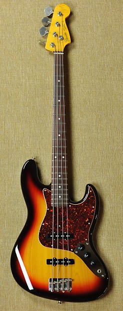 Fender Japan '62 Reissue Jazz Bass - MIJ - Sunburst | Reverb