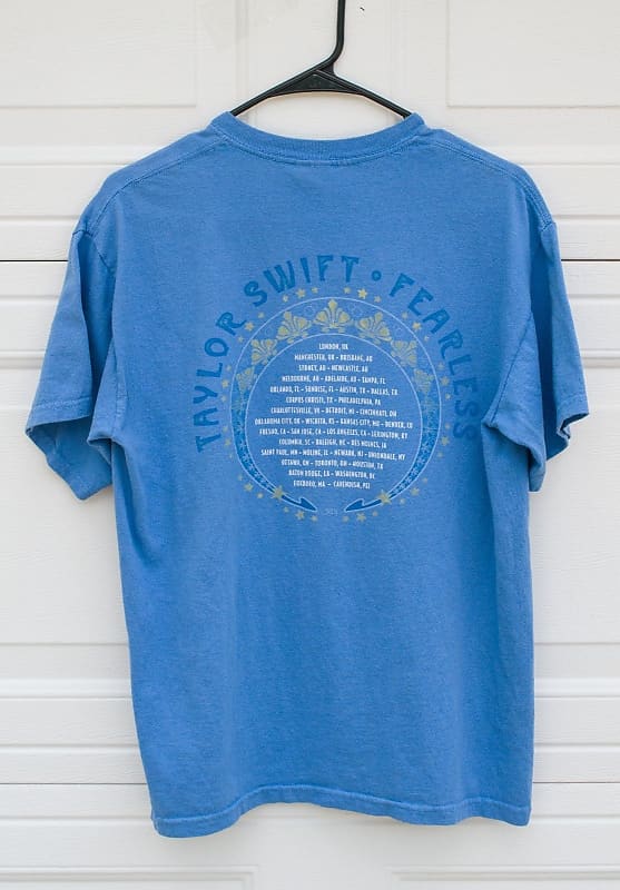 Taylor Swift Fearless Concert T Shirt - Adult Medium | Reverb