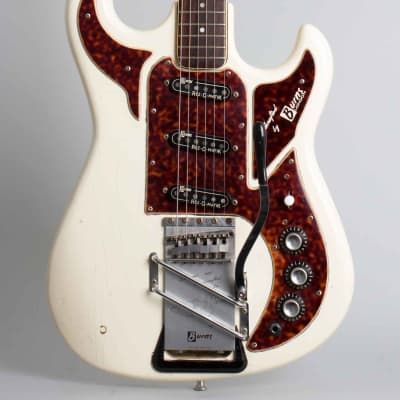 Burns Baldwin  Marvin Solid Body Electric Guitar (1967), ser. #20738, original black hard shell case. image 3