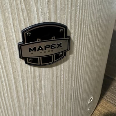 Mapex Mars Tom Drum Shell 16”x14” Bare Wood Project / Bonewood #MR9 image 2