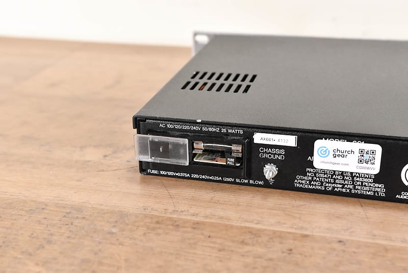 Aphex 661 Expressor Single-Channel Valve Compressor (church owned