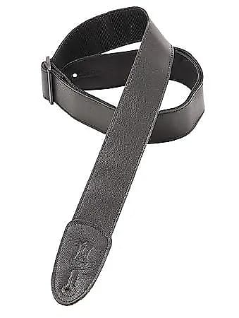 Levy's M7GP 2" Basic Garment Leather with Nylon Back Guitar Strap image 1