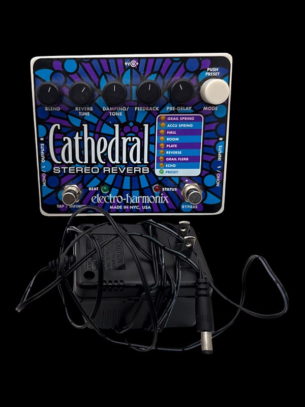 Electro-Harmonix Cathedral Stereo Reverb | Reverb