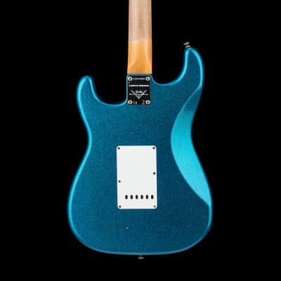 Fender Custom Shop Limited Edition '65 Stratocaster Journeyman Relic - Aged Blue Sparkle #62049 image 4