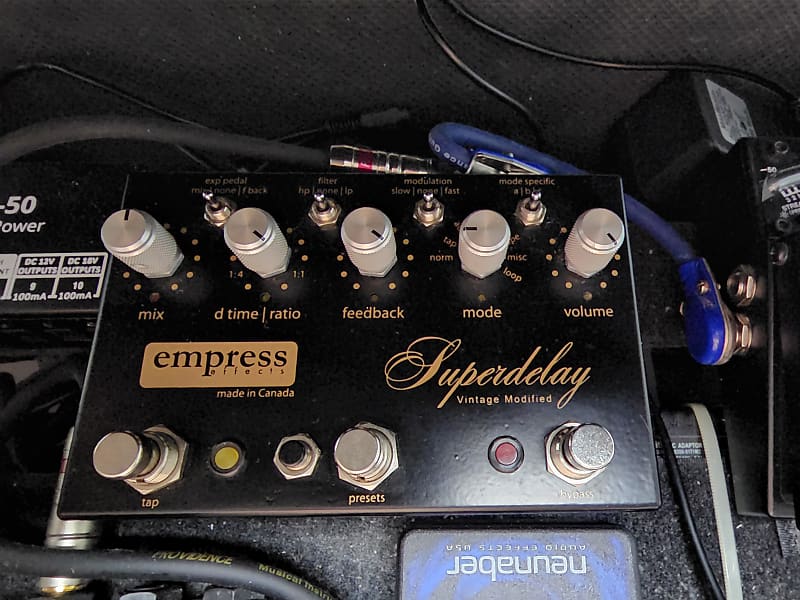 Empress Vintage Modified Superdelay Pedal