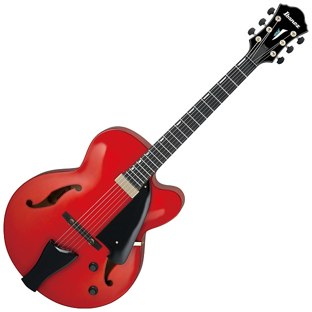 Ibanez AFC151-SRR Contemporary Archtop Series Single-Pickup Hollowbody Electric Guitar Sunrise Red image 1