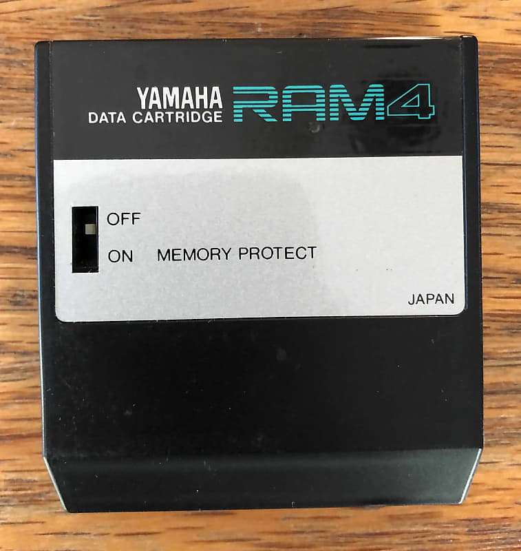 Yamaha RAM4 Data Memory Cartridge for TX802, DX7II, DX11