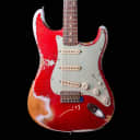 2013 60s Stratocaster (Candy Apple over White Heavy Relic), Pre-Owned