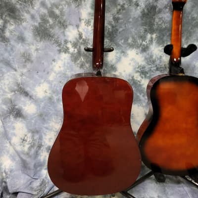 Two Project Acoustic Guitar Husks Johnson Bridgecraft U Fix As Is Luthier Parts image 12