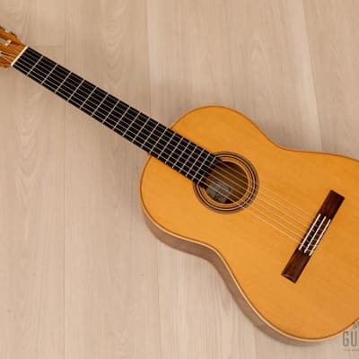 2008 Pepe Romero Jr. Classical Guitar, Spruce + Brazilian Rosewood w/ Case image 12