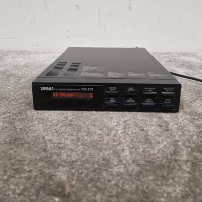 Yamaha FB-01 - FM Tone Generator Module - Very Good w/ Power Supply & Pedal