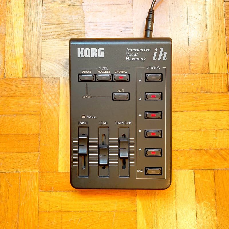 Korg IH Interactive Vocal Harmony (Canada,1995) - Top Vocoder and Harmonizer with power supply! image 1