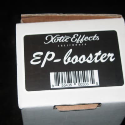 near A+ EMPTY BOX & paperwork ONLY for Exotic Effects EP-booster pedal (NO pedal /  NO other items) image 9