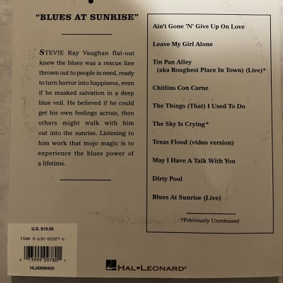 Stevie Ray Vaughan - Blues at Sunrise - Guitar Tab / Tablature Book image 2