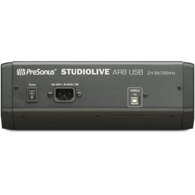 Presonus - StudioLive AR8 USB 8-Channel hybrid Performance and Recording Mixer image 2
