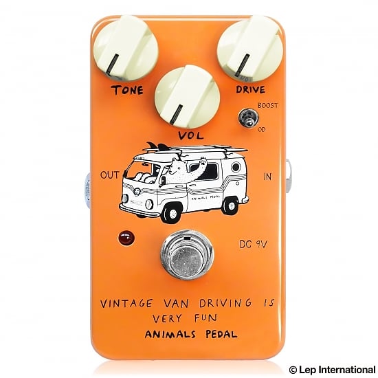 Animals Pedal Vintage Van Driving is Very Fun Overdrive | Reverb