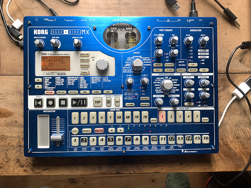 Korg Electribe EMX-1 Blue 2000s | Reverb