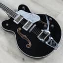 Gretsch G6636T Players Edition Silver Falcon Double-Cut Guitar, Black