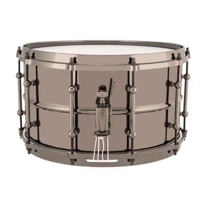 Ludwig Universal Brass Snare Drum 14x8 w/Black Hardware image 2