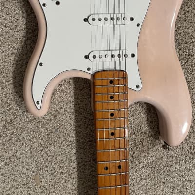 Squier Classic Vibe '50s Stratocaster with Loaded Texas Specials Pickguard and upgraded bridge & Electronics -  White Blonde image 2
