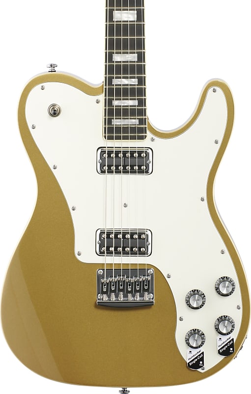Schecter PT Fastback Electric Guitar, Gold image 1