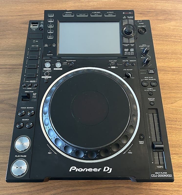 Pioneer CDJ 2000 NX2 2019 Black Reverb