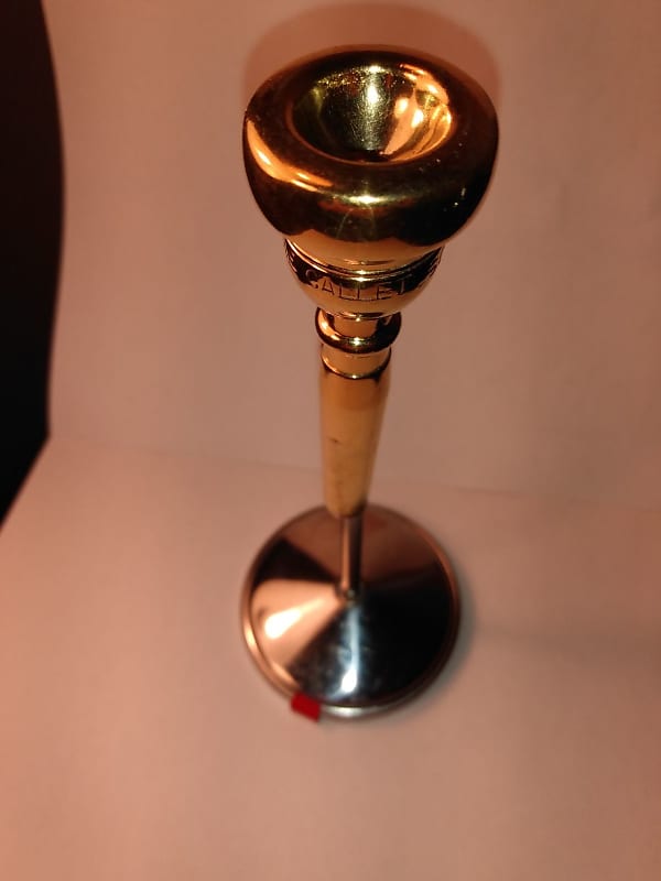 JEROME CALLET SOLO - Vintage Goldplated Trumpet Mouthpiece