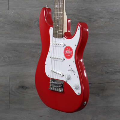 Squier Mini Stratocaster V2 with Laurel Fretboard Dakota Red image 4