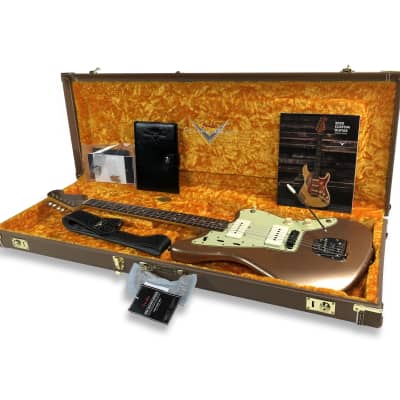 Fender Fender custom Shop '62 Jazzmaster In Firemist Gold /Matching Headstock 2020 image 7