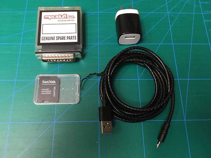 Akai MPC2000 / MPC2000 XL / MPC3000 SCSI mini SD card reader. New! image 1