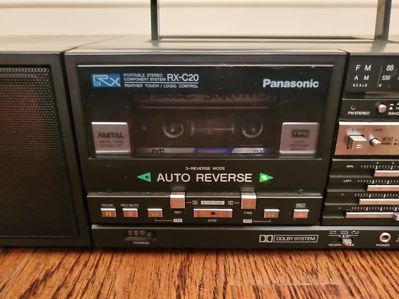 Panasonic RX-C20 portable stereo component stereo Late 1980s